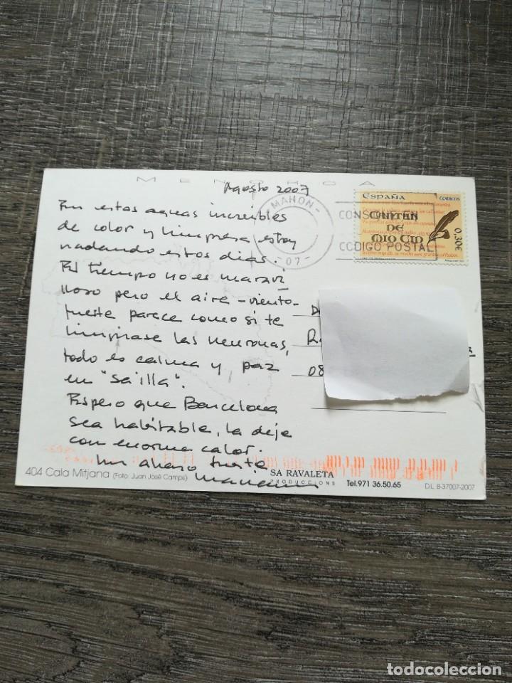 Postales: Postal Menorca cala mitjana - Foto 2