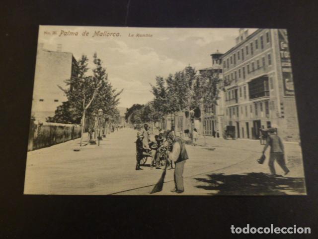Postales: PALMA DE MALLORCA LA RAMBLA - Foto 1
