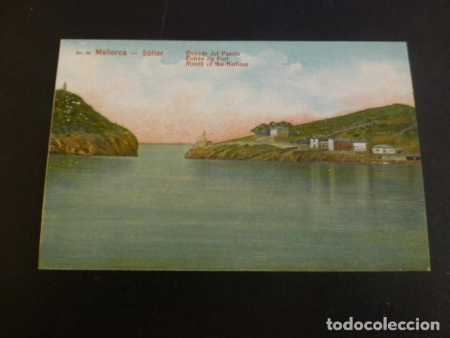 Postales: SOLLER MALLORCA ENTRADA DEL MUELLE - Foto 1