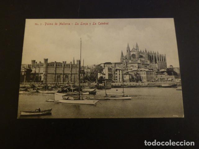 Postales: `PALMA DE MALLORCA LA LONJA Y LA CATEDRAL - Foto 1