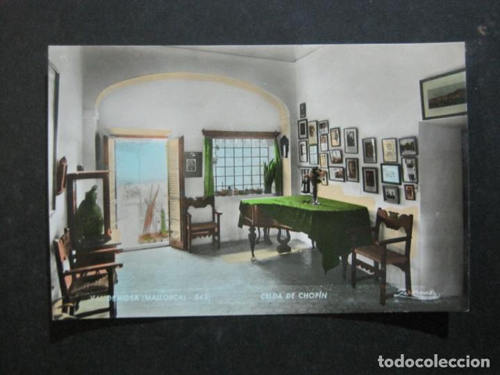 Postais: VALLDEMOSA-CELDA DE CHOPIN-ZERKOWITZ FOTO-543-POSTAL ANTIGUA-(76.757)