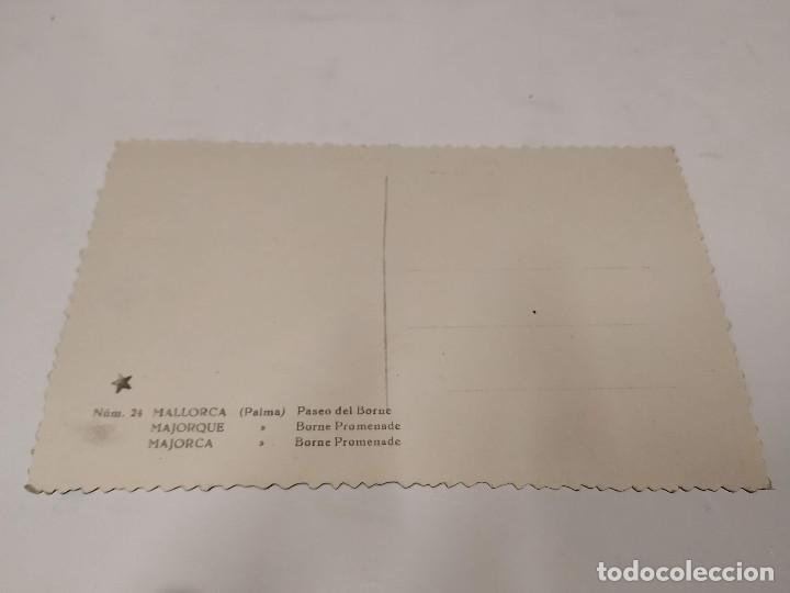 Postales: MALLORCA - POSTAL PALMA - PASEO DEL BORNE - Foto 2