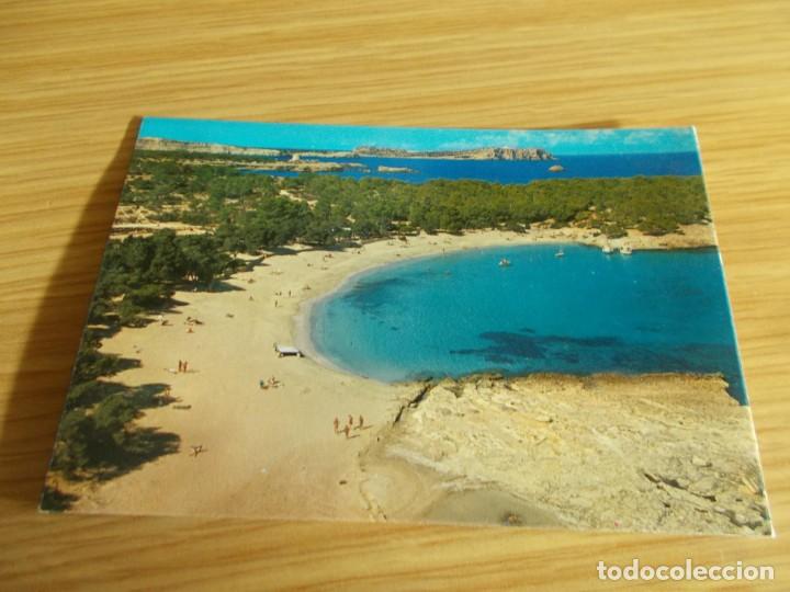 Postales: SAN ANTONIO ABAD ( BALEARES ) VISTA AEREA DE LA CALA BASSA