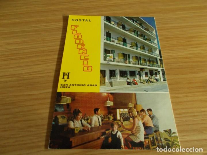 Postales: SAN ANTONIO ABAD ( BALEARES ) HOSTAL FLORENCIO