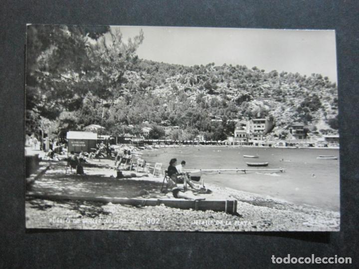 Postkarten: PUERTO DE SOLLER-DETALLE DE LA PLAYA-ZERKOWITZ FOTO-802-POSTAL ANTIGUA-(77.206)