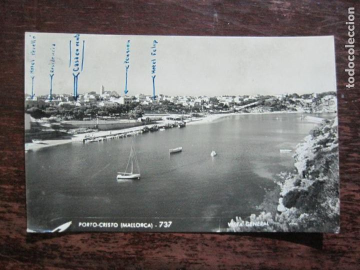 Postcards: PORTO CRISTO-VISTA GENERAL-ZERKOWITZ FOTO-737-POSTAL ANTIGUA-(77.229)