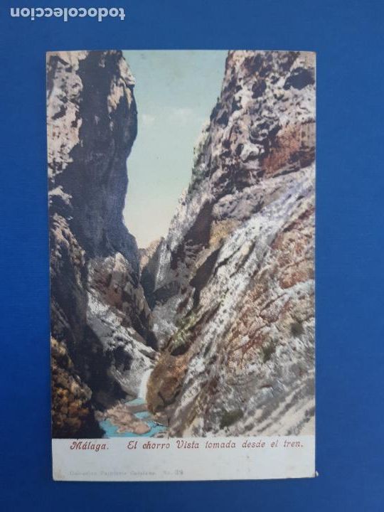 Postais: ANTIGUA TARJETA POSTAL MALAGA EL CHORRO COLECCION PAPELERIA CATALANA 39 PURGER SIN CIRCULAR