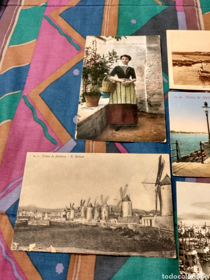 Postales: CINCO POSTALES DIVERSAS DE PALMA DE MALLORCA - Foto 2