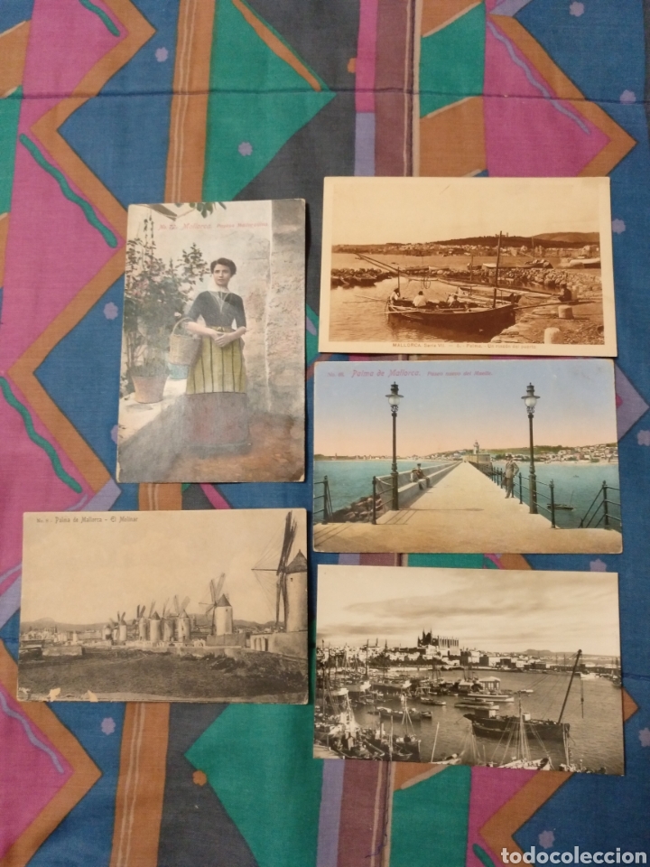 Postales: CINCO POSTALES DIVERSAS DE PALMA DE MALLORCA - Foto 1