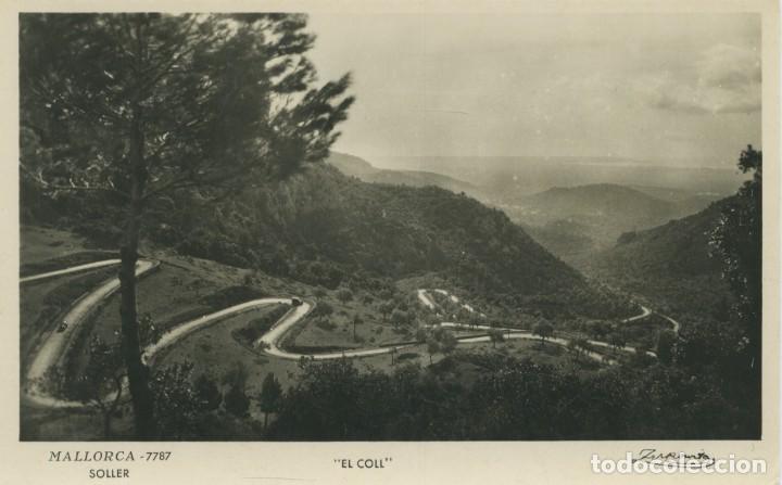 Postais: N&ordm; 7787-SOLLER. Mallorca. El Coll. Sin circular. ED. ZERKOWITZ