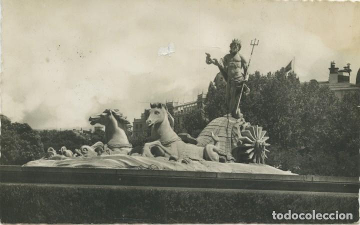 Postais: N&ordm; 42-MADRID. Fuente de Neptuno. ED. HELIOTIPIA ART&Iacute;STICA ESPA&Ntilde;OLA