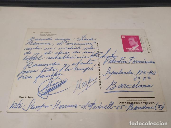 Postales: MENORCA - POSTAL COVA DEN XOROI - Foto 2