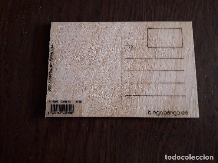 Postales: postal de madera de Ibiza. - Foto 2