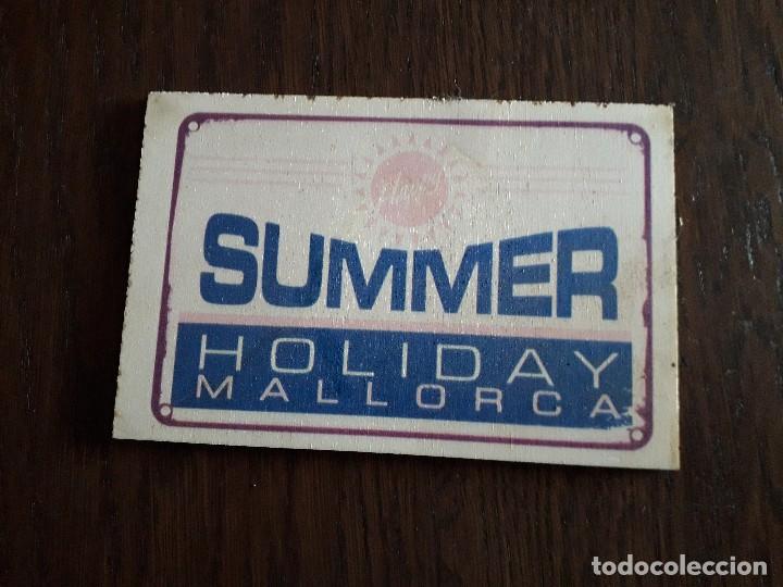 Postales: postal de madera de summer holiday Mallorca. - Foto 1
