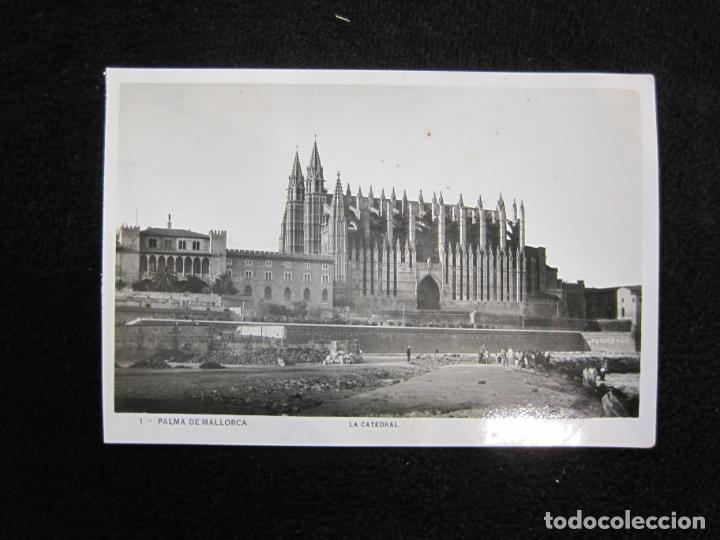 Postais: PALMA DE MALLORCA-LA CATEDRAL-FOTOGRAFICA-POSTAL ANTIGUA-(78.368)