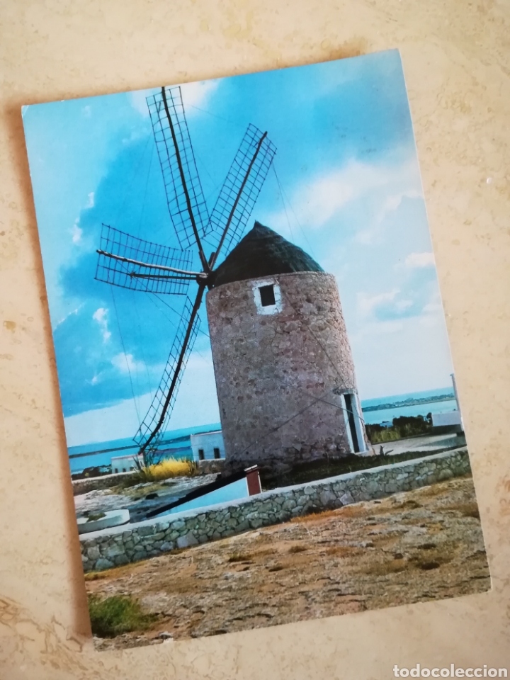 Postales: FORMENTERA MOLINO TIPICO 1972 - Foto 1