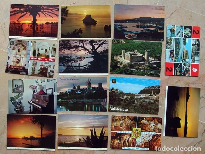 Postkarten: Lote 14 postales variadas Baleares