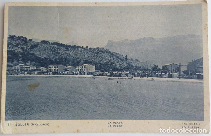 Postales: MALLORCA SOLLER LA PLAYA - Foto 1