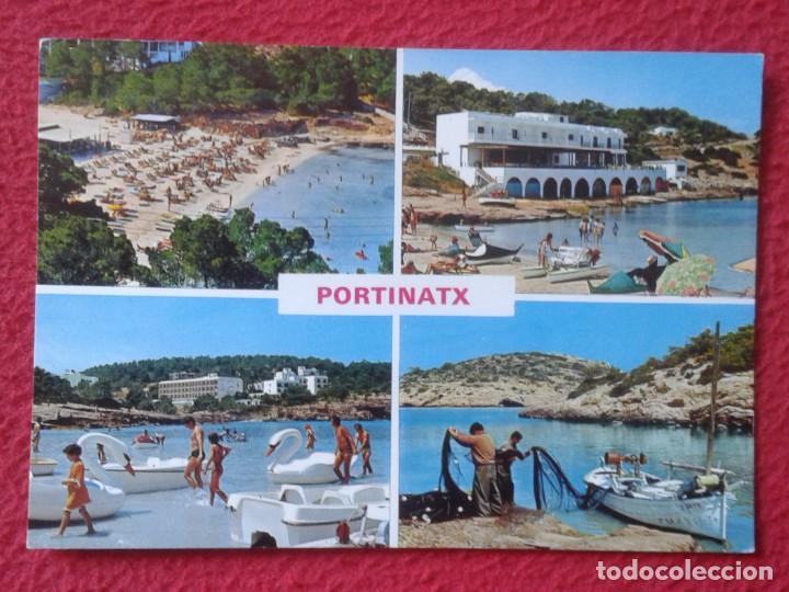 Postales: POSTAL POST CARD CARTE POSTALE ISLAS BALEARIC ISLANDS IBIZA PORTINATX VISTAS VUES VIEWS..PESCADORES.