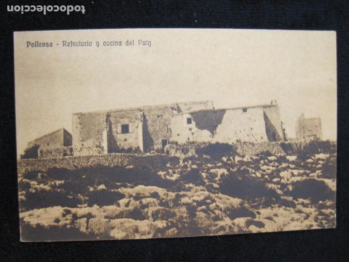 Postais: POLLENSA-REFECTORIO Y COCINA DEL PUIG-FOTOTIPIA ALTEROCCA-POSTAL ANTIGUA-(80.311)
