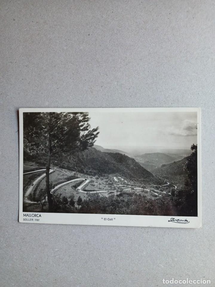 Postales: Postal antigua (El coll de Soller) de MALLORCA - Foto 1