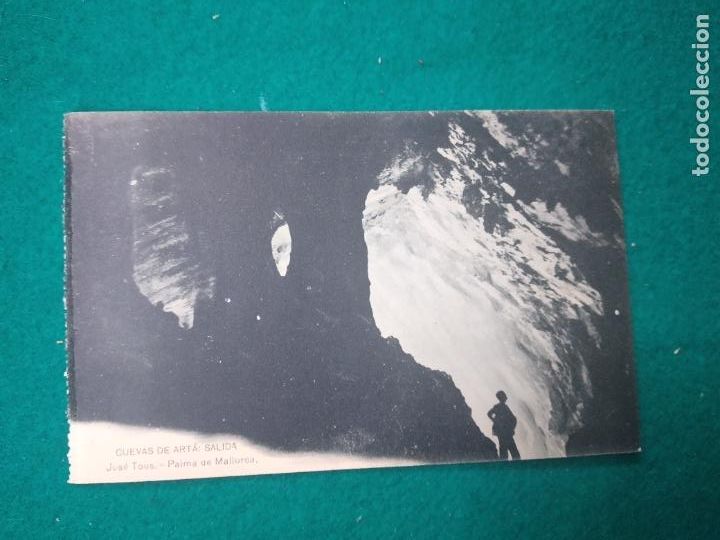 Postais: POSTAL CUEVAS DE ARTA SALIDA.JOSE TOUS.PALMA DE MALLORCA.FOTOTIPIA DE HAUSER Y MENET