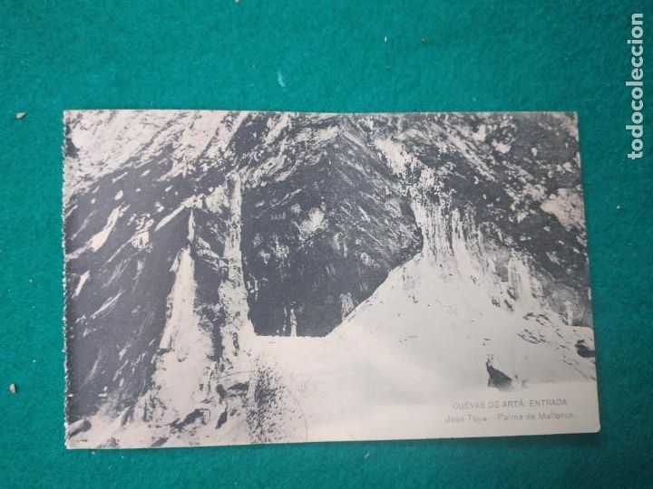 Postais: POSTAL CUEVAS DE ARTA ENTRADA.JOSE TOUS.PALMA DE MALLORCA.FOTOTIPIA DE HAUSER Y MENET