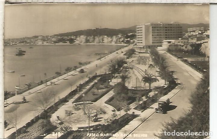 Postales: BALEARES MALLORCA PASEO MARITIMO ESCRITA - Foto 1