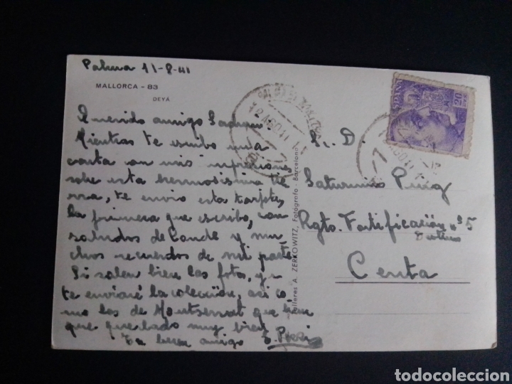 Postales: MALLORCA. DEYA. - Foto 2