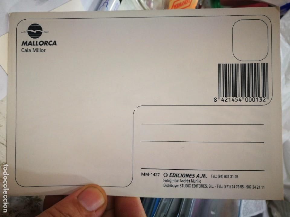 Postales: Postal MALLORCA Cala Millor EDICIONES A.M. S/C - Foto 2
