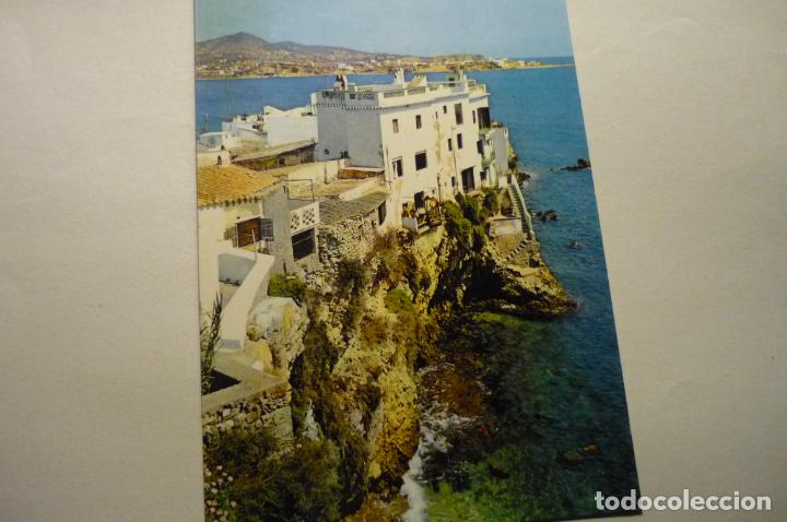 Postales: postal ibiza.-la pe&ntilde;a detalle