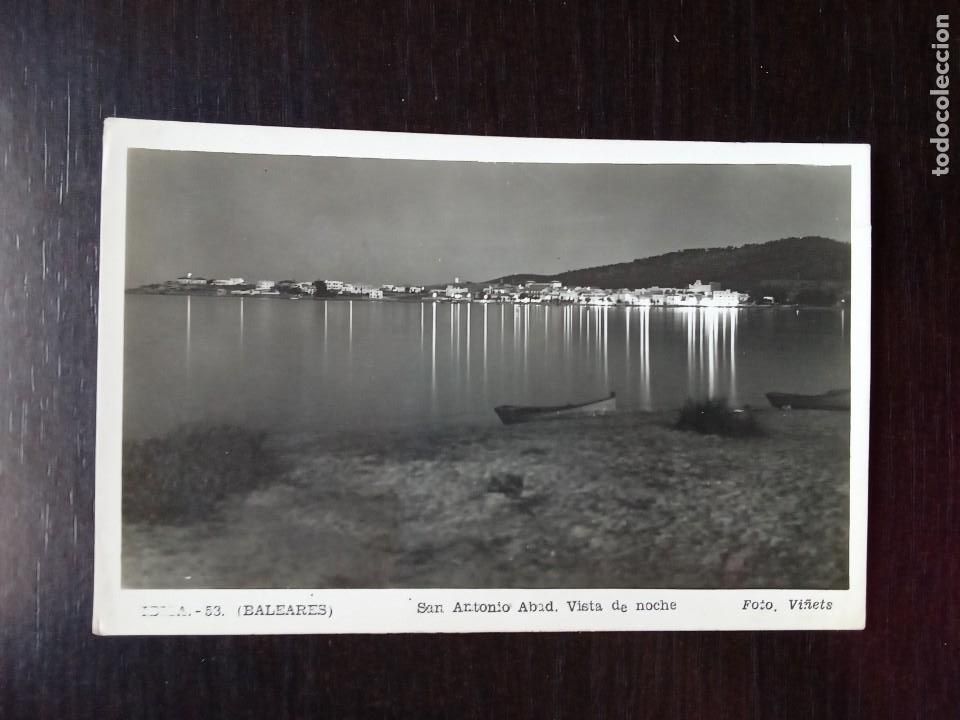 Postales: Baleares.San Antonio Abad.Vista de noche.