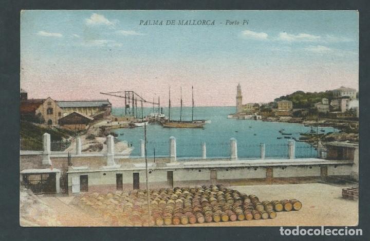 Postales: antigua postal puerto palma mallorca porto pi circulada a&ntilde;o 1953
