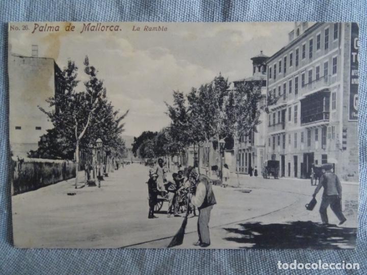Postales: PALMA DE MALLORCA. 26. LA RAMBLA. - Foto 1