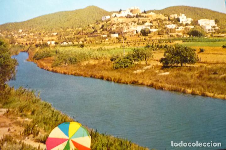 Postales: postal ibiza-sta.eulalia del rio fondo puig de missa