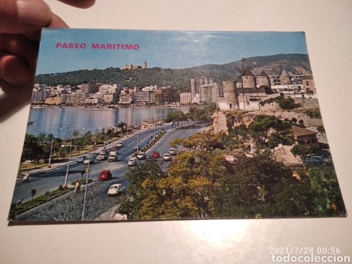 Postales: Postal Palma de Mallorca, paseo mar&iacute;timo - Foto 1