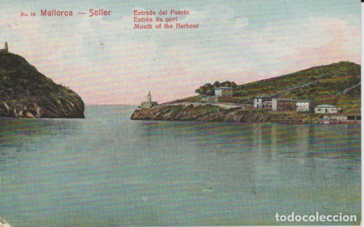Postales: (4583) SOLLER. ENTRADA DEL PUERTO - Foto 1
