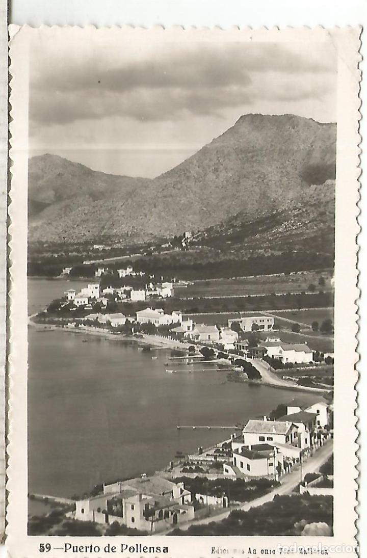 Postales: BALEARES MALLORCA POLLENSA ESCRITA - Foto 1