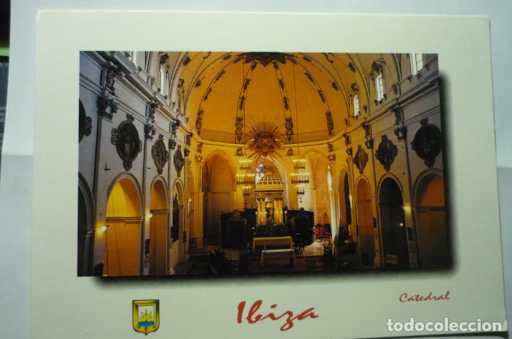 Postales: postal ibiza.-catedral - &iexcl;&iexcl;algo mas grande que las normales&iexcl;&iexcl; cm