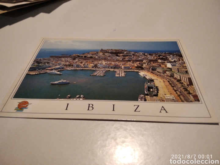 Postal ciudad de Ibiza