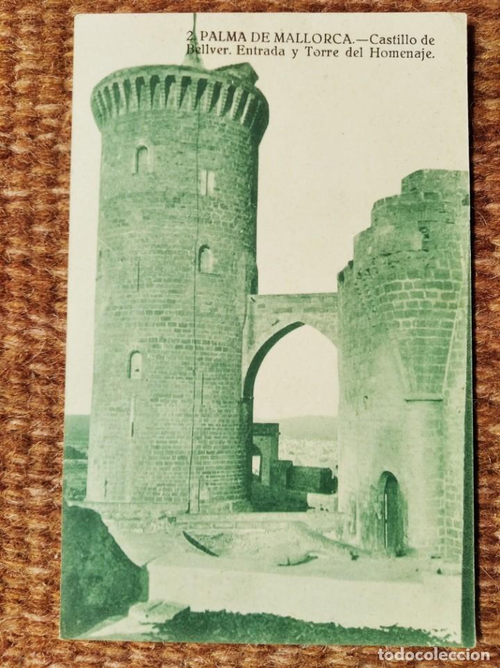 Postales: PALMA DE MALLORCA - CASTILLO DE BELLVER - Foto 1