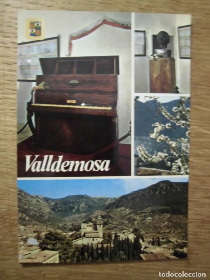 Cartes Postales: POSTAL ANTIGUA MALLORCA VALLDEMOSA PIANO DE CHOPIN SUBIRATS CASANOVAS ESCUDO DE ORO