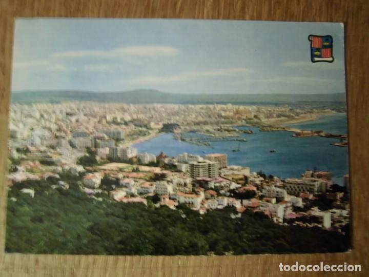 Cartes Postales: POSTAL ANTIGUA PALMA DE MALLORCA VISTA GENERAL