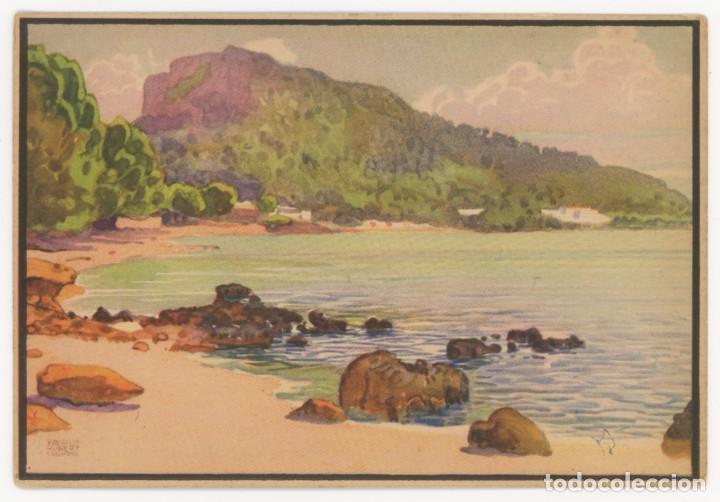 Postkarten: bm0535 mallorcala playa de formentor hubert
