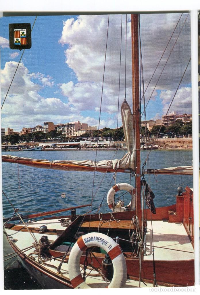 Postales: bm0596 Mallorca Porto Cristo Vista Parcial 1970 Escudo De Oro N&ordm;2342