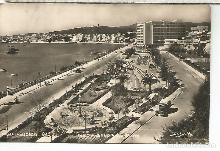 Postales: BALEARES MALLORCA PALMA PASEO MARITIMO ESCRITA - Foto 1
