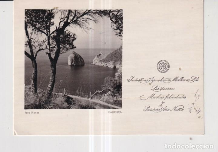 Cartoline: POSTAL DE FELICITACION DE INDUSTRIAS AGRICOLAS DE MALLORCA FOTO PLANAS SIN CIRCULAR