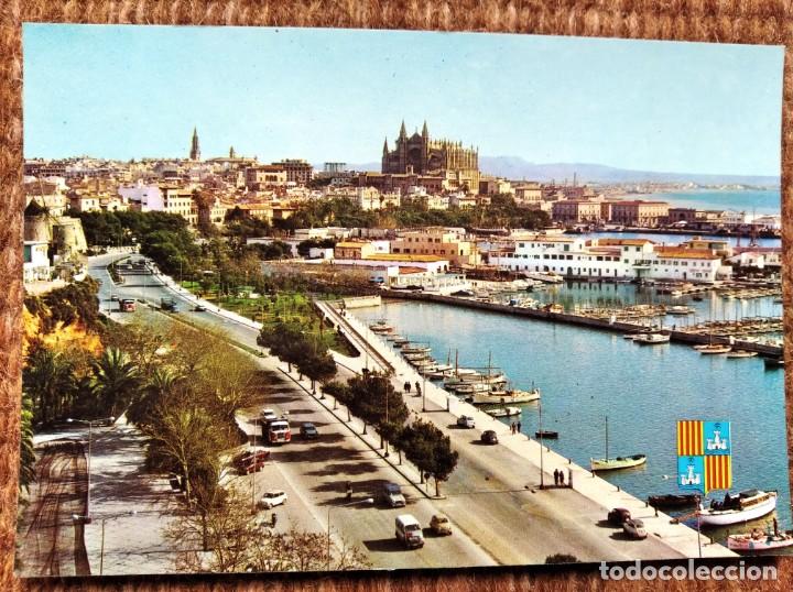Postales: PALMA DE MALLORCA - PASEO MARITIMO - Foto 1