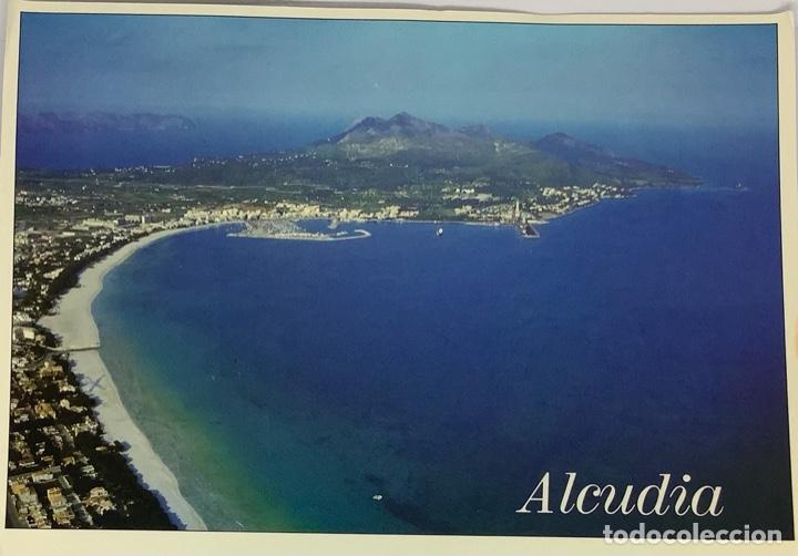 Postales: MALLORCA, ALCUDIA. triangle postals. Sello 1993 - Foto 1