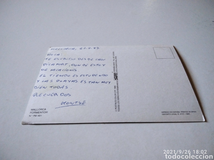 Postales: Postal Mallorca, Formentor - Foto 2
